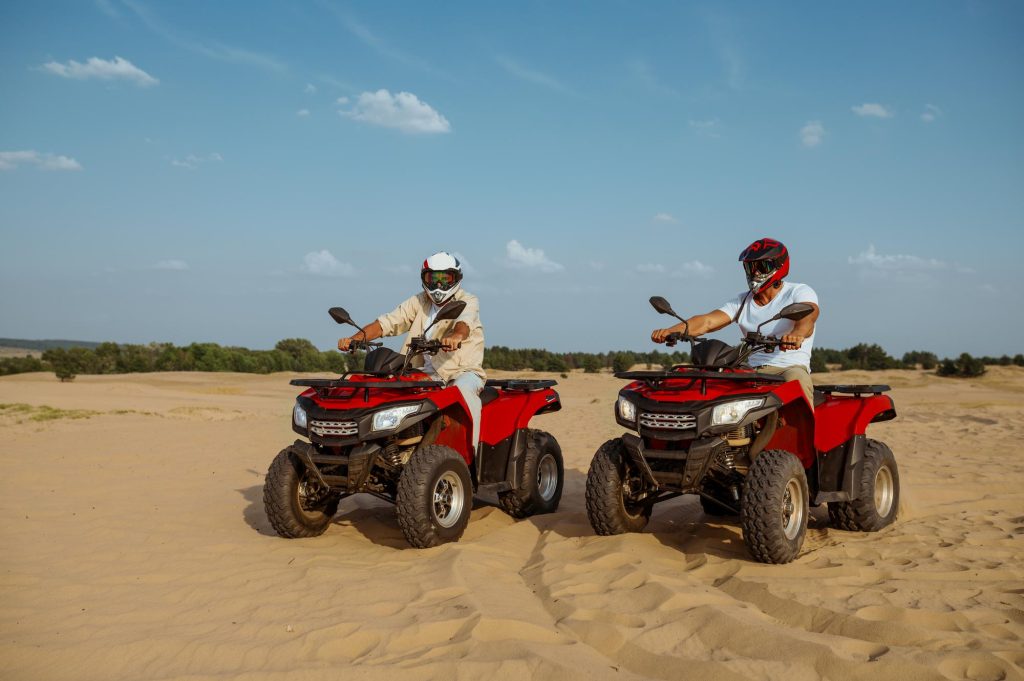 5 hours of desert safari quad tour