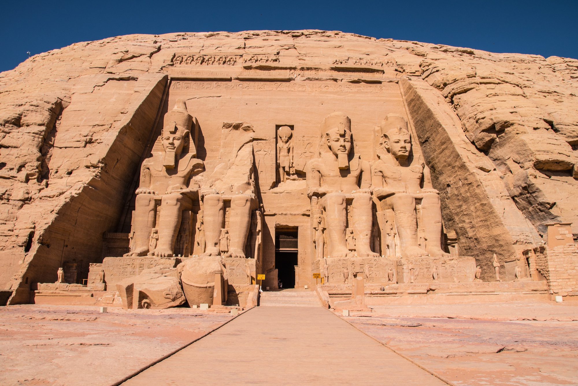 Abu simbel's Giant Temple