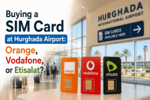 Buying a SIM Card at Hurghada Airport: Orange, Vodafone, or Etisalat?