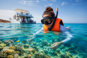 Can non-swimmers go on a snorkeling trip in Hurghada?