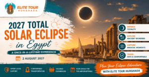 Wenn Sie 2027 eine Reise nach Ägypten planen, gibt es einen ganz besonderen Grund für einen Besuch: die totale Sonnenfinsternis am 2. August 2027. Dieses seltene astronomische Ereignis zieht direkt über Teile Ägyptens und bietet Besuchern die Möglichkeit, mitten am Tag mehrere Minuten vollständige Totalität zu erleben. Luxor ist einer der bekanntesten Orte in Ägypten, um die totale Sonnenfinsternis zu beobachten; die Totalität dauert dort etwa 6 Minuten und 22 Sekunden. Für Reisende macht dies das Jahr 2027 besonders interessant, um einen Ägyptenurlaub mit einem unvergesslichen astronomischen Erlebnis zu verbinden. Wann findet die totale Sonnenfinsternis 2027 in Ägypten statt? Die totale Sonnenfinsternis 2027 findet am Montag, dem 2. August 2027, statt. Die Finsternis beginnt als partielle Sonnenfinsternis, bevor sich der Mond allmählich vor die Sonne schiebt. An Orten innerhalb des Pfades der Totalität wird der Mond die Sonne schließlich für mehrere Minuten vollständig bedecken. In Luxor beginnt die Sonnenfinsternis gegen 11:40 Uhr, erreicht ihr Maximum gegen 13:05 Uhr und endet gegen 14:26 Uhr Ortszeit. Die Totalität dauert etwa 6 Minuten und 22 Sekunden. Die genauen Beobachtungszeiten unterscheiden sich je nach Standort. Reisende sollten daher die endgültigen lokalen Zeiten kurz vor dem Ereignis noch einmal prüfen. Warum ist die Sonnenfinsternis 2027 so besonders? Eine totale Sonnenfinsternis unterscheidet sich von einer gewöhnlichen partiellen Sonnenfinsternis. Während der Totalität bedeckt der Mond die helle Sonnenscheibe vollständig. Für kurze Zeit wird der Tageshimmel deutlich dunkler, die äußere Atmosphäre der Sonne wird sichtbar und die Umgebung kann eine ungewöhnliche, dämmerungsähnliche Stimmung annehmen. Was die Sonnenfinsternis 2027 für Reisende besonders attraktiv macht, ist die Kombination aus langer Totalität und Ägyptens berühmten historischen Stätten. Statt nur für ein astronomisches Ereignis anzureisen, können Besucher daraus einen kompletten Ägyptenurlaub machen und die Sonnenfinsternis mit antiken Tempeln, Nilkreuzfahrten, Wüstenlandschaften und Besuchen einiger der berühmtesten archäologischen Stätten des Landes verbinden. Wo kann man die totale Sonnenfinsternis in Ägypten sehen? Nicht jede Stadt in Ägypten wird eine totale Sonnenfinsternis erleben. Der Pfad der Totalität verläuft durch Teile Ägyptens, während andere Orte nur eine partielle Sonnenfinsternis sehen werden. Luxor, Asyut und Teile der Westlichen Wüste gehören zu den Orten, an denen die Totalität beobachtet werden kann. Luxor ist für internationale Reisende besonders attraktiv, weil die Stadt eine ausgezeichnete Sicht auf die Sonnenfinsternis mit einigen der bedeutendsten archäologischen Sehenswürdigkeiten Ägyptens verbindet. Kairo wird dagegen eine partielle Sonnenfinsternis erleben. Das bedeutet, dass der Mond den größten Teil, aber nicht die gesamte Sonne bedecken wird. Wenn die vollständige Totalität Ihr Hauptziel ist, ist die Wahl eines Ortes innerhalb des Pfades der Totalität entscheidend. Warum ist Luxor einer der besten Orte, um die Sonnenfinsternis zu beobachten? Luxor bietet etwas, das nur wenige Ziele für Sonnenfinsternisse bieten können: eine totale Sonnenfinsternis inmitten von Jahrtausenden Geschichte. Die Stadt beherbergt berühmte Sehenswürdigkeiten wie den Karnak-Tempel, den Luxor-Tempel, das Tal der Könige und die Tempel am Westufer des Nils. Am 2. August 2027 können Besucher in Luxor etwa 6 Minuten und 22 Sekunden Totalität erleben. Damit gehört die Stadt zu den spannendsten Reisezielen für Sonnenfinsternis-Reisende. So lässt sich rund um das Ereignis auch ein längerer Ägyptenurlaub planen, statt nur für die Sonnenfinsternis anzureisen. Sie können die antiken Tempel von Luxor entdecken, den Nil erleben und sich anschließend auf eines der unvergesslichsten astronomischen Ereignisse Ihres Lebens vorbereiten. Wie wird die Sonnenfinsternis aussehen? Eine totale Sonnenfinsternis entsteht, wenn der Mond direkt zwischen Erde und Sonne zieht und groß genug erscheint, um die Sonne vollständig zu bedecken. Im Verlauf der Sonnenfinsternis verändert sich das Tageslicht allmählich, während ein immer größerer Teil der Sonne bedeckt wird. Wenn die Totalität beginnt, verschwindet die helle Sonnenscheibe und der Himmel wird deutlich dunkler. Die Korona der Sonne, ihre äußere Atmosphäre, wird rund um die dunkle Silhouette des Mondes sichtbar. Ein wichtiger Punkt: Die Sonnenfinsternis darf niemals ohne geeigneten Augenschutz direkt betrachtet werden. Während der partiellen Phasen sind spezielle Sonnenfinsternisbrillen oder andere zugelassene Geräte zur Sonnenbeobachtung erforderlich. Ist August eine gute Reisezeit für Luxor zur Sonnenfinsternis? August gehört zu den heißesten Zeiten des Jahres in Ägypten, besonders in Oberägypten. Das trockene Klima und der meist klare Himmel rund um Luxor können die Region jedoch für die Beobachtung der Sonnenfinsternis attraktiv machen. Historische Daten zur Wolkenbedeckung in Luxor am 2. August zeigen eine sehr geringe durchschnittliche Bewölkung, auch wenn historische Mittelwerte keine Garantie für das Wetter am tatsächlichen Tag sind. Reisende sollten sich auf hohe Temperaturen vorbereiten: ausreichend trinken, leichte Kleidung tragen, Sonnenschutz verwenden und einen organisierten Reiseplan wählen, der die Mittagshitze berücksichtigt. Eine verlässliche Wettervorhersage wird erst deutlich näher am Ereignis möglich sein. Wie sollten Sie eine Ägyptenreise zur Sonnenfinsternis 2027 planen? Wenn Sie die totale Sonnenfinsternis 2027 in Ägypten erleben möchten, sollten Sie Ihre Reise am besten frühzeitig planen. Beginnen Sie mit der Wahl eines Ortes innerhalb des Pfades der Totalität. Luxor ist eine der bequemsten Optionen für Reisende, die zugleich die antike Geschichte Ägyptens entdecken möchten. Sie sollten auch Unterkunft und Transport frühzeitig buchen, besonders wenn die Nachfrage mit dem näher rückenden Termin der Sonnenfinsternis steigt. Ein gut geplanter Reiseverlauf könnte mehrere Tage in Luxor, Besuche der wichtigsten Tempel und archäologischen Stätten sowie ausdrücklich für die Sonnenfinsternis reservierte Zeit umfassen. Wenn Sie von Hurghada aus reisen, können Sie Ihren Urlaub am Roten Meer mit einem Ausflug nach Luxor verbinden und so während derselben Reise sowohl Ägyptens Strände als auch seine antike Zivilisation erleben. Kann man die Sonnenfinsternis mit einer Luxor-Tour verbinden? Ja. Die Kombination der Sonnenfinsternis mit einer Luxor-Tour ab Hurghada kann für Reisende, die am Roten Meer übernachten, eine praktische Option sein. Statt die Sonnenfinsternis zum einzigen Zweck Ihrer Reise zu machen, können Sie eine Kulturreise planen, die einige der berühmtesten Sehenswürdigkeiten Luxors einschließt. Je nach Zeitplan kann Ihre Reise Sehenswürdigkeiten wie den Karnak-Tempel, den Luxor-Tempel, das Tal der Könige und weitere bedeutende Stätten des alten Ägypten umfassen. Für Reisende, die ein komfortableres Erlebnis wünschen, kann die Organisation von Transport und Besichtigungen im Rahmen einer geführten Tour die Reise ebenfalls erleichtern, besonders in der geschäftigen Zeit rund um die Sonnenfinsternis. Sicherheit bei der Sonnenfinsternis: Wie können Sie sie sicher beobachten? Der Schutz der Augen ist während einer Sonnenfinsternis äußerst wichtig. Schauen Sie während der partiellen Phasen niemals ohne geeigneten Sonnenschutz für die Augen direkt in die Sonne. Gewöhnliche Sonnenbrillen reichen nicht aus, um Ihre Augen vor dem intensiven Sonnenlicht zu schützen. Verwenden Sie zertifizierte Sonnenfinsternisbrillen oder eine andere geeignete Methode zur Sonnenbeobachtung und befolgen Sie die Anweisungen des Herstellers. Während der kurzen Phase der vollständigen Totalität, wenn die Sonne komplett vom Mond bedeckt ist, gelten andere Beobachtungsbedingungen. Sobald jedoch die helle Sonnenoberfläche wieder erscheint, muss sofort wieder geeigneter Schutz verwendet werden. Warum Ägypten für die totale Sonnenfinsternis 2027 besuchen? Die Sonnenfinsternis 2027 bietet Reisenden mehr als nur ein astronomisches Ereignis. Sie ist eine Gelegenheit, ein seltenes Naturphänomen zu erleben und gleichzeitig eines der faszinierendsten historischen Reiseziele der Welt zu entdecken. Stellen Sie sich vor, Sie stehen in Luxor, umgeben von der Landschaft des alten Ägypten, und mitten am Tag wird es plötzlich dunkel, während der Mond die Sonne vollständig bedeckt. Für Astronomiebegeisterte, Fotografen, Geschichtsliebhaber und Reisende, die etwas Besonderes suchen, könnte die totale Sonnenfinsternis 2027 in Ägypten zum Höhepunkt eines ganzen Ägyptenurlaubs werden. Wenn Sie eine Reise nach Ägypten zur Sonnenfinsternis erwägen, ist eine frühzeitige Planung der beste Weg, um einen komfortablen Reiseverlauf zusammenzustellen und Ihre Zeit im Land optimal zu nutzen. Häufig gestellte Fragen zur Sonnenfinsternis 2027 in Ägypten Wann findet die totale Sonnenfinsternis 2027 in Ägypten statt? Die totale Sonnenfinsternis findet am 2. August 2027 statt. Teile Ägyptens werden Totalität erleben, während andere Städte eine partielle Sonnenfinsternis sehen werden. Ist die Sonnenfinsternis 2027 von Luxor aus sichtbar? Ja. Luxor wird am 2. August 2027 eine totale Sonnenfinsternis erleben, wobei die Totalität etwa 6 Minuten und 22 Sekunden dauert. Wie lange dauert die Sonnenfinsternis in Luxor? Die gesamte Sonnenfinsternis einschließlich der partiellen Phasen dauert in Luxor ungefähr 2 Stunden und 46 Minuten. Die Totalität selbst dauert etwa 6 Minuten und 22 Sekunden. Kann ich die totale Sonnenfinsternis von Kairo aus sehen? Nein. Kairo wird eine partielle Sonnenfinsternis erleben, keine Totalität. Wenn Sie sehen möchten, wie die Sonne vollständig vom Mond bedeckt wird, müssen Sie zu einem Ort innerhalb des Pfades der Totalität reisen. Ist Luxor ein guter Ort, um die Sonnenfinsternis 2027 zu beobachten? Ja. Luxor verbindet eine lange Totalitätsdauer mit dem Zugang zu einigen der berühmtesten antiken Stätten Ägyptens und ist damit ein ausgezeichnetes Reiseziel für Reisende, die sich sowohl für Astronomie als auch für Geschichte interessieren. Ist es sicher, die Sonnenfinsternis anzusehen? Der direkte Blick in die Sonne während der partiellen Phasen kann Ihre Augen ernsthaft schädigen. Verwenden Sie immer geeigneten Schutz zur Sonnenbeobachtung und beachten Sie die Sicherheitshinweise für Sonnenfinsternisse. Kann ich für die Sonnenfinsternis von Hurghada nach Luxor reisen? Ja. Reisende, die in Hurghada übernachten, können eine Reise nach Luxor planen und das Erlebnis der Sonnenfinsternis mit Besuchen der berühmten antiken Tempel und archäologischen Stätten der Stadt verbinden. Sollte ich meine Ägyptenreise zur Sonnenfinsternis 2027 frühzeitig buchen? Wenn Sie sich gezielt im Pfad der Totalität aufhalten möchten, empfiehlt sich eine frühzeitige Planung. Unterkünfte, Transportmöglichkeiten und organisierte Touren könnten mit näher rückendem Datum der Sonnenfinsternis stärker nachgefragt werden. Bereit, Ägypten während der totalen Sonnenfinsternis 2027 zu erleben? Die totale Sonnenfinsternis am 2. August 2027 bietet eine einzigartige Gelegenheit, eines der faszinierendsten astronomischen Ereignisse der Welt mit einer unvergesslichen Reise durch Ägypten zu verbinden. Von den antiken Tempeln Luxors bis zu den Landschaften des Niltals kann Ihre Sonnenfinsternis-Reise zu weit mehr werden als nur ein paar Minuten Dunkelheit am Tag. Planen Sie Ihr Ägypten-Abenteuer mit Elite Tour Hurghada und entdecken Sie die perfekte Möglichkeit, das Rote Meer, Luxor und die Wunder des alten Ägypten miteinander zu verbinden.