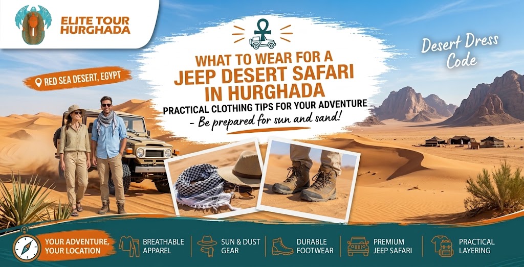 What to Wear for a Jeep Desert Safari in Hurghada